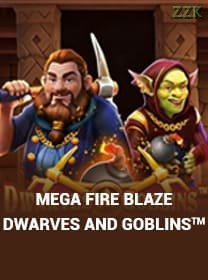 Mega Fire Blaze Dwarves And Goblins game cover